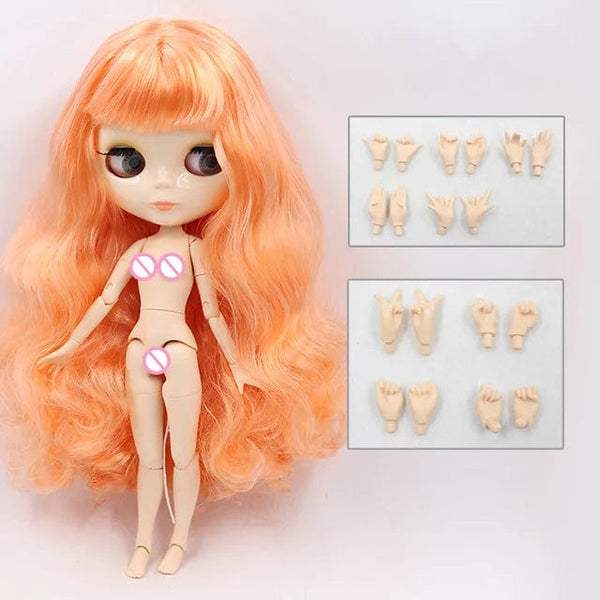 Planet Gates matte face / CHINA / doll and hands AB ICY DBS blyth doll 1/6 bjd toy joint body white skin shiny & matte face 30cm on sale special price toy gift anime doll