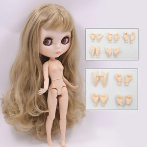 Planet Gates matte face / CHINA / doll and hands AB ICY DBS blyth doll 1/6 bjd toy joint body white skin shiny & matte face 30cm on sale special price toy gift anime doll