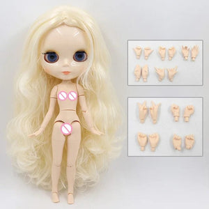 Planet Gates matte face / CHINA / doll and hands AB ICY DBS blyth doll 1/6 bjd toy joint body white skin shiny & matte face 30cm on sale special price toy gift anime doll