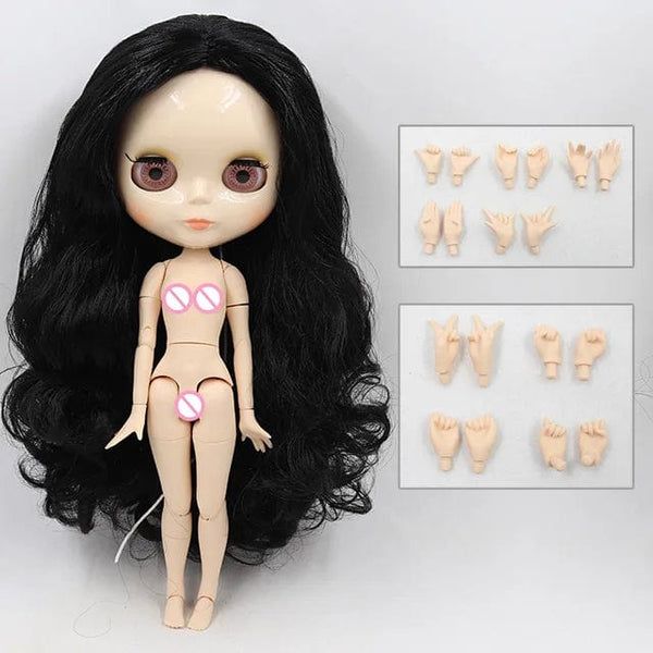 Planet Gates matte face / CHINA / doll and hands AB ICY DBS blyth doll 1/6 bjd toy joint body white skin shiny & matte face 30cm on sale special price toy gift anime doll