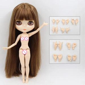 Planet Gates matte face / CHINA / doll and hands AB ICY DBS blyth doll 1/6 bjd toy joint body white skin shiny & matte face 30cm on sale special price toy gift anime doll