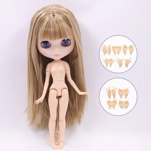 Planet Gates matte face / CHINA / doll and hands AB ICY DBS blyth doll 1/6 bjd toy joint body white skin shiny & matte face 30cm on sale special price toy gift anime doll