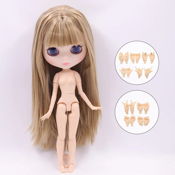 Planet Gates matte face / CHINA / doll and hands AB ICY DBS blyth doll 1/6 bjd toy joint body white skin shiny & matte face 30cm on sale special price toy gift anime doll
