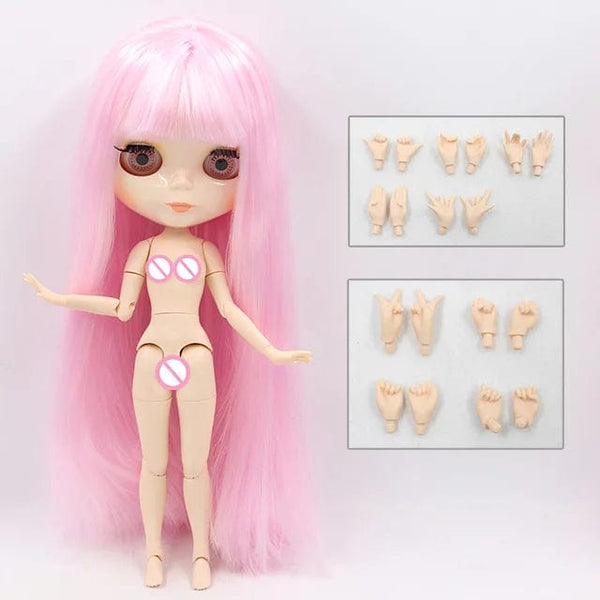 Planet Gates matte face / CHINA / doll and hands AB ICY DBS blyth doll 1/6 bjd toy joint body white skin shiny & matte face 30cm on sale special price toy gift anime doll