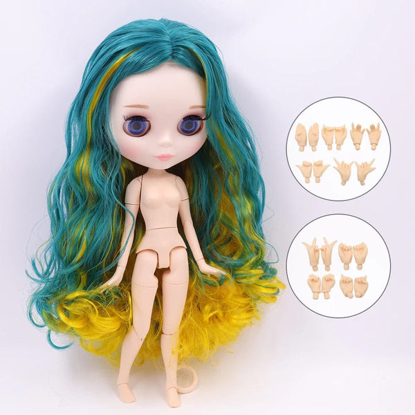 Planet Gates matte face / CHINA / doll and hands AB ICY DBS blyth doll 1/6 bjd toy joint body white skin shiny & matte face 30cm on sale special price toy gift anime doll