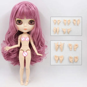Planet Gates matte face / CHINA / doll and hands AB ICY DBS blyth doll 1/6 bjd toy joint body white skin shiny & matte face 30cm on sale special price toy gift anime doll