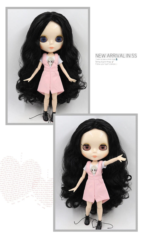 Planet Gates matte face / CHINA / doll and hands AB ICY DBS blyth doll 1/6 bjd toy joint body white skin shiny & matte face 30cm on sale special price toy gift anime doll