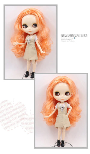 Planet Gates matte face / CHINA / doll and hands AB ICY DBS blyth doll 1/6 bjd toy joint body white skin shiny & matte face 30cm on sale special price toy gift anime doll