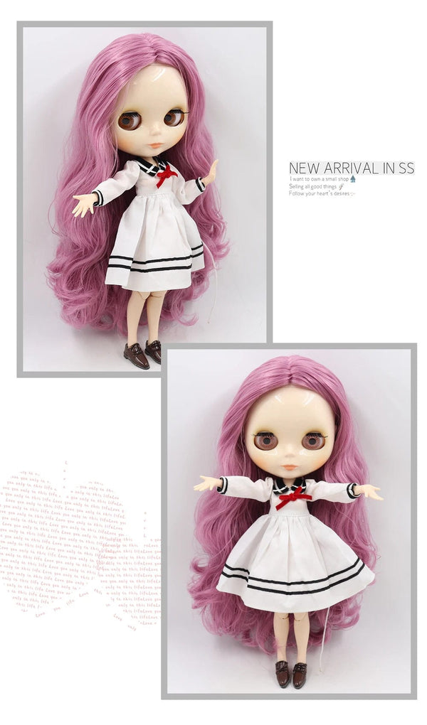 Planet Gates matte face / CHINA / doll and hands AB ICY DBS blyth doll 1/6 bjd toy joint body white skin shiny & matte face 30cm on sale special price toy gift anime doll