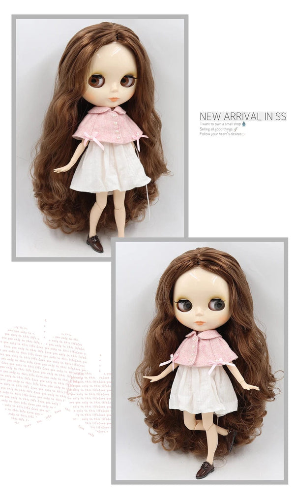 Planet Gates matte face / CHINA / doll and hands AB ICY DBS blyth doll 1/6 bjd toy joint body white skin shiny & matte face 30cm on sale special price toy gift anime doll