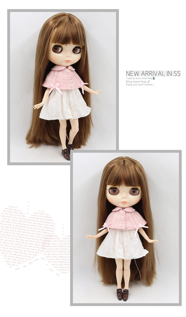 Planet Gates matte face / CHINA / doll and hands AB ICY DBS blyth doll 1/6 bjd toy joint body white skin shiny & matte face 30cm on sale special price toy gift anime doll
