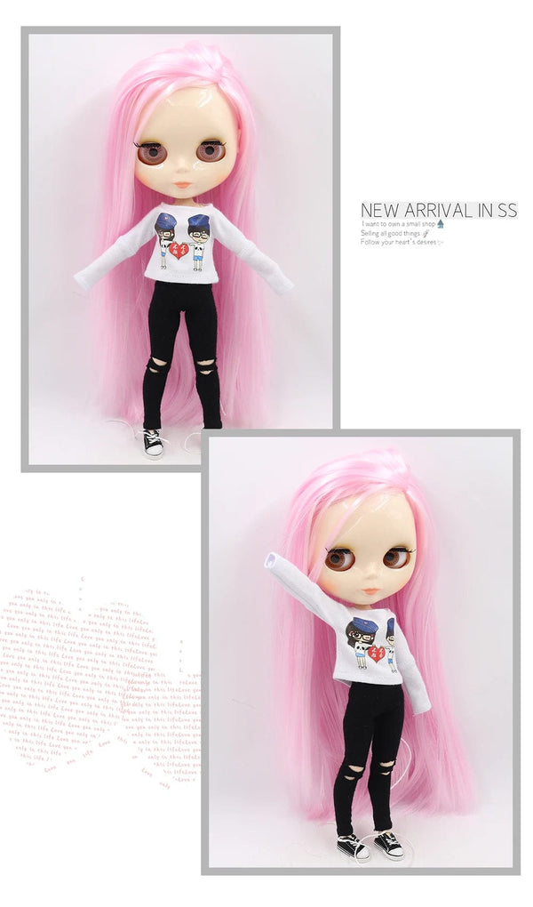 Planet Gates matte face / CHINA / doll and hands AB ICY DBS blyth doll 1/6 bjd toy joint body white skin shiny & matte face 30cm on sale special price toy gift anime doll