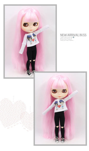 Planet Gates matte face / CHINA / doll and hands AB ICY DBS blyth doll 1/6 bjd toy joint body white skin shiny & matte face 30cm on sale special price toy gift anime doll