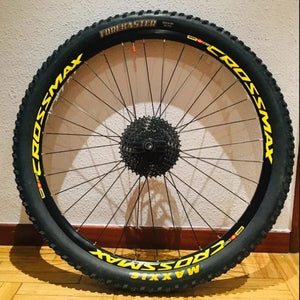 Planet Gates MAVIC CROSSMAX SL PRO MTB wheel sticker width 18mm PRO bicycle wheel decals bike stickers for two wheels decals MTB rim stickers
