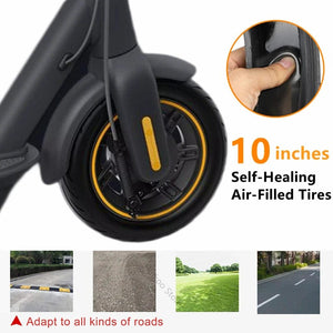 Planet Gates Max G30 EU STOCK NINEBOT Max G30 Electric Scooter Upgrade Motor 30km/h Original Ninebot By Segway G30 G30P Kickscooter 65km Skateboard