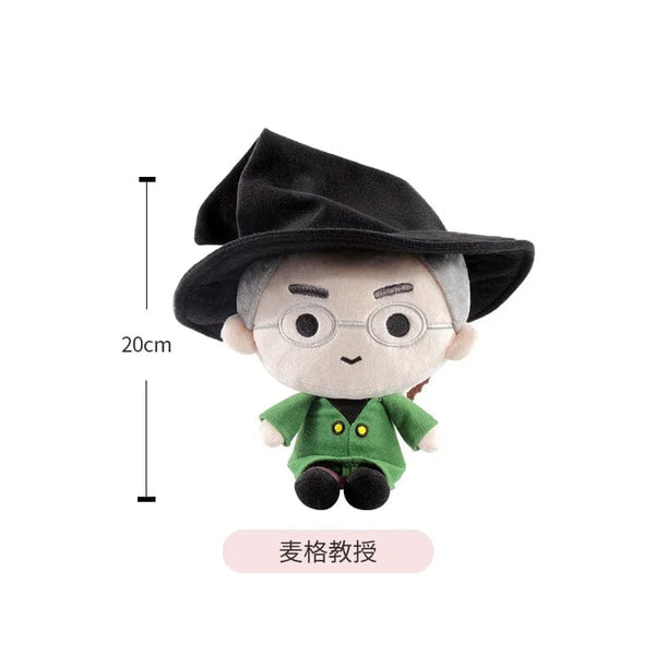 Planet Gates McGonagall 20cm 20/25cm Original Harryy Potter Peluche Plush Doll Cute Soft Movie TV Stuffed Toys for Children