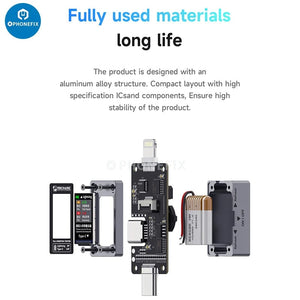 Planet Gates Mechanic T-824 No Disassembly Required Mobile Phone Tail Insertion Detector Digital Display Current Power Check Independent Pin