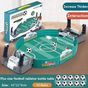 Planet Gates Medium 10 Balls Soccer Table for Family Party Football Board Game Desktop Interactive Soccer Toys Kids Boys Sport Outdoor Portable Game Gift