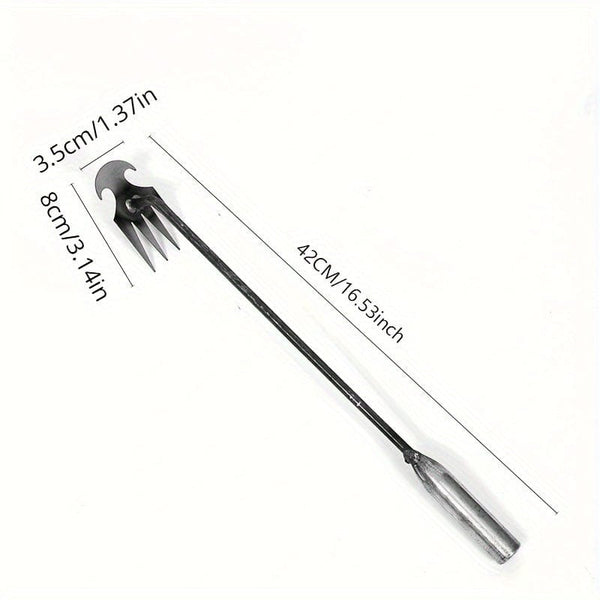 Planet Gates Medium 1pc, Upgrade Your Garden With This Premium Manganese Steel Weeder Tool - Uproot Weeds With Ease, Garden Tool Supplies