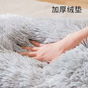 Planet Gates Medium Dog Kennel Indoor Soft Comfortable Puppy House Removable Small Dog Bed Cave Winter Warm Pet Sleeping Mat Portable