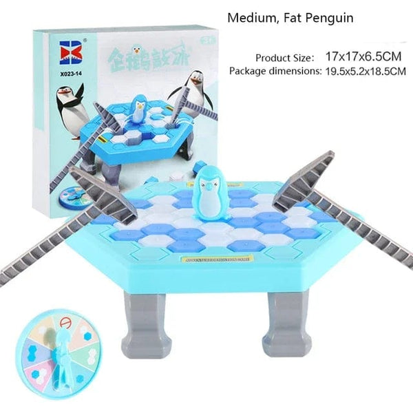 Planet Gates Medium Penguin Breaking Ice Table Game Parent-child Interactive Puzzle Toys party game for kids juegos family games Birthday gift toys