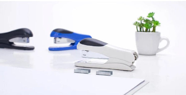 Planet Gates Medium Stapler 1-inch Nail Lifter Stapler Staple Needle Desktop Office Supplies Three Color