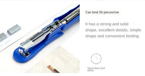 Planet Gates Medium Stapler 1-inch Nail Lifter Stapler Staple Needle Desktop Office Supplies Three Color