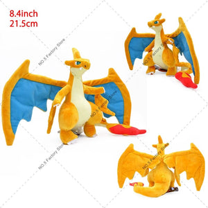 Planet Gates Mega Charizard Y 18 Styles Shiny Charizard Plush Toys Pokemon Mega Evolution X & Y Charizard Soft Stuffed Animals Toy Doll Gift for Children Kids