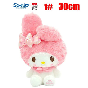 Planet Gates Melody 30cm Anime Sanrio Kuromi Hello Kitty Kawaii My Melody Stuffed Plush Toys Cute Dolls Pendant Keychain Birthday Party Gift For Girl Kid