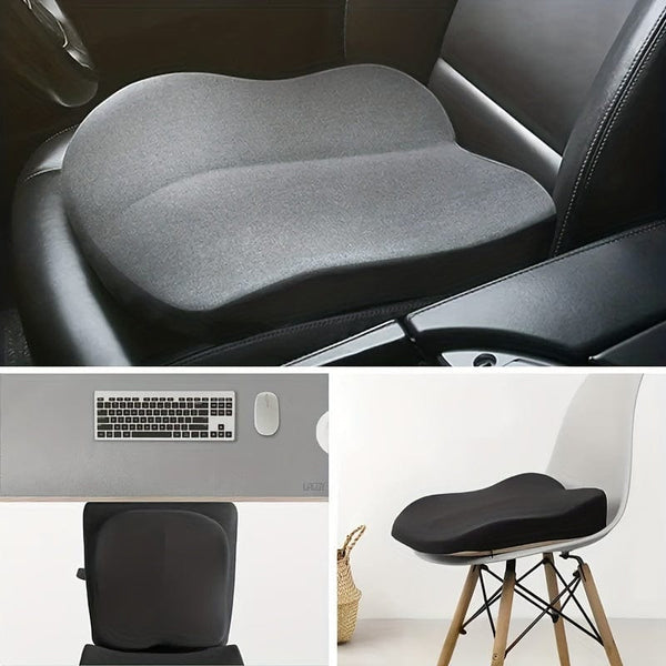 Planet Gates Memory Foam Car Seat Pad, Car Seat Cushions For Driving, Office Chair Seat Cushion For Longer And Comfortable Sitting