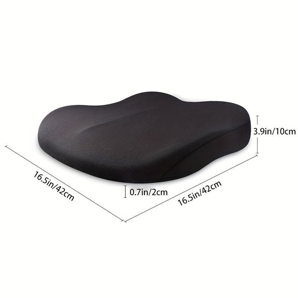 Planet Gates Memory Foam Car Seat Pad, Car Seat Cushions For Driving, Office Chair Seat Cushion For Longer And Comfortable Sitting
