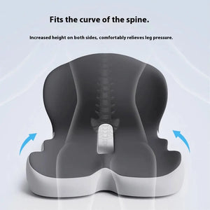Planet Gates Memory Foam L-Shaped Integrated Seat Cushion with Lumbar Support Office Chair Cushion for Car Truck Desk Gaming Chair