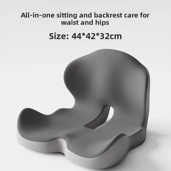 Planet Gates Memory Foam One-piece Cushion Office Cushion Hip Beautification Spine Relief And Waist Support Cushion