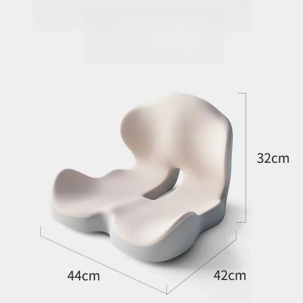 Planet Gates Memory Foam One-piece Cushion Office Cushion Hip Beautification Spine Relief And Waist Support Cushion