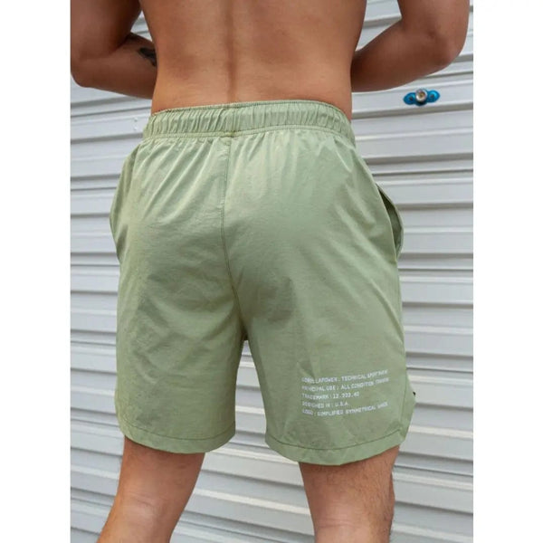 Planet Gates Men Hot Shorts Light Weight Thin Short Pants Running Squat Fitness Shorts Men GYM Wear Quick-drying Drawstring Shorts