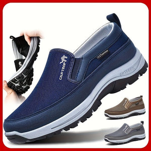 Planet Gates Men's Slip On Comfortable Non-Slip Loafers: Lightweight Breathable Non-slip Casual Shoes For Men's Outdoor Activities