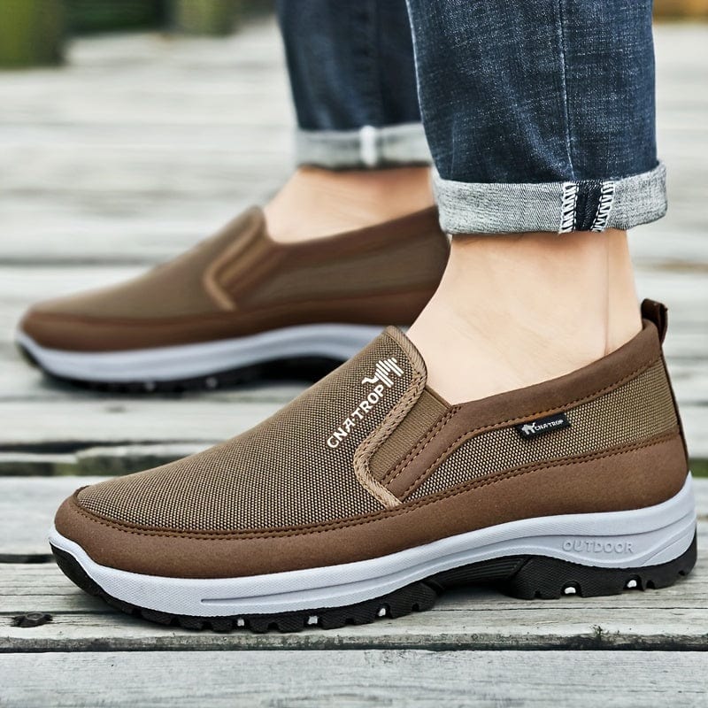 Planet Gates Men's Slip On Comfortable Non-Slip Loafers: Lightweight Breathable Non-slip Casual Shoes For Men's Outdoor Activities