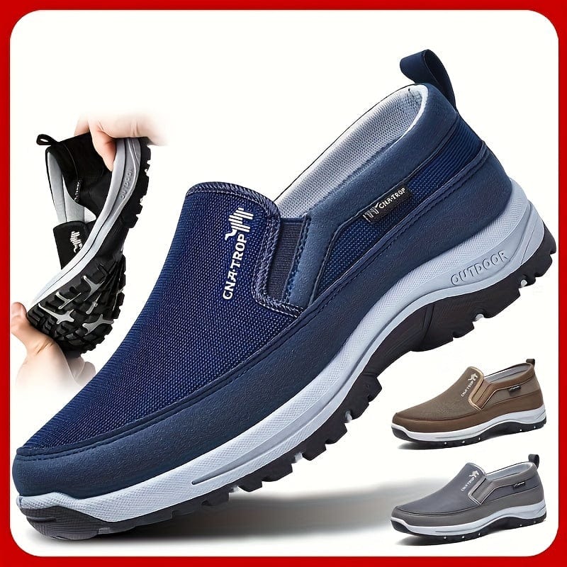 Planet Gates Men's Slip On Comfortable Non-Slip Loafers: Lightweight Breathable Non-slip Casual Shoes For Men's Outdoor Activities