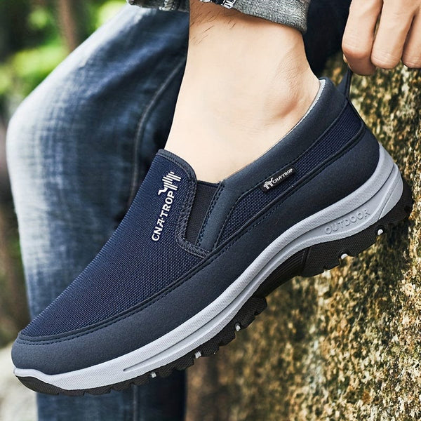 Planet Gates Men's Slip On Comfortable Non-Slip Loafers: Lightweight Breathable Non-slip Casual Shoes For Men's Outdoor Activities