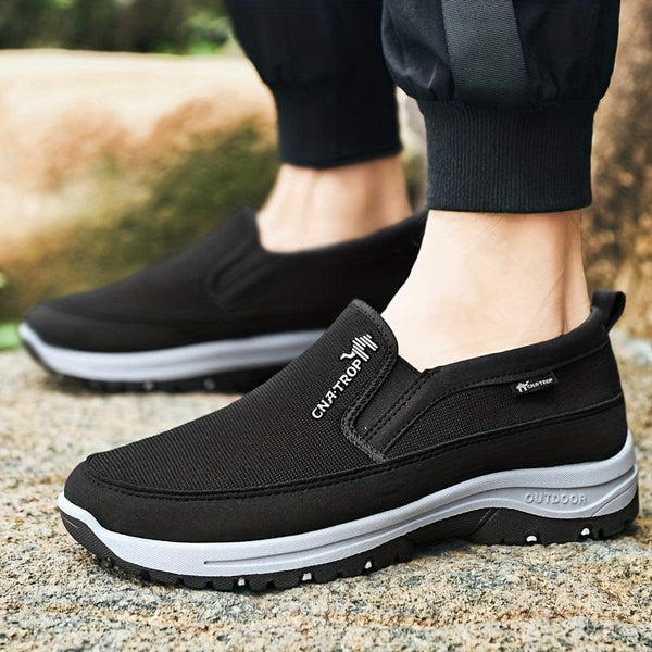 Planet Gates Men's Slip On Comfortable Non-Slip Loafers: Lightweight Breathable Non-slip Casual Shoes For Men's Outdoor Activities