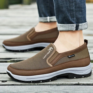 Planet Gates Men's Slip On Comfortable Non-Slip Loafers: Lightweight Breathable Non-slip Casual Shoes For Men's Outdoor Activities