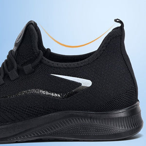 Planet Gates Men's Slip-on Sneakers With Shoelaces - Odor-resistant Athletic Shoes - Lightweight And Breathable