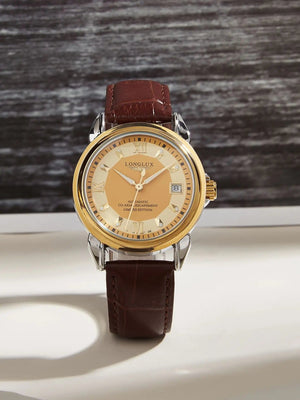 Planet Gates Men's watch with automatic movement is an ideal choice for business, leisure, dating, and any occasion with a calendar as a gift