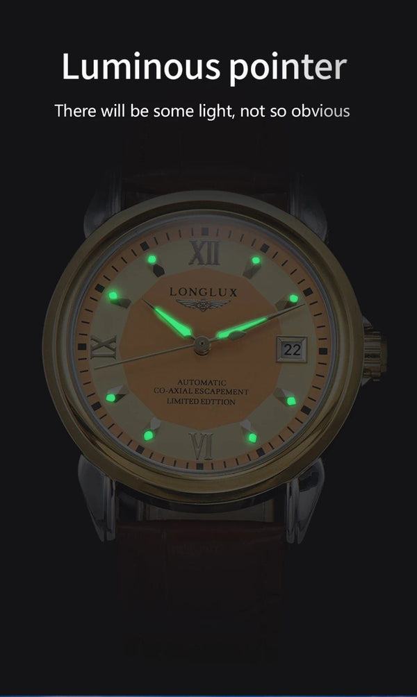 Planet Gates Men's watch with automatic movement is an ideal choice for business, leisure, dating, and any occasion with a calendar as a gift