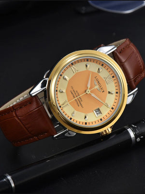 Planet Gates Men's watch with automatic movement is an ideal choice for business, leisure, dating, and any occasion with a calendar as a gift