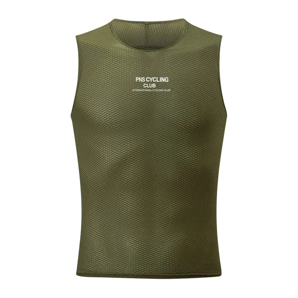 Planet Gates Men's Women Cycling Base Layer MTB Road Cycling Mesh Vest Underwear MTB Road Bike Vest Breathable Quick-Dry Bicycle Clothing