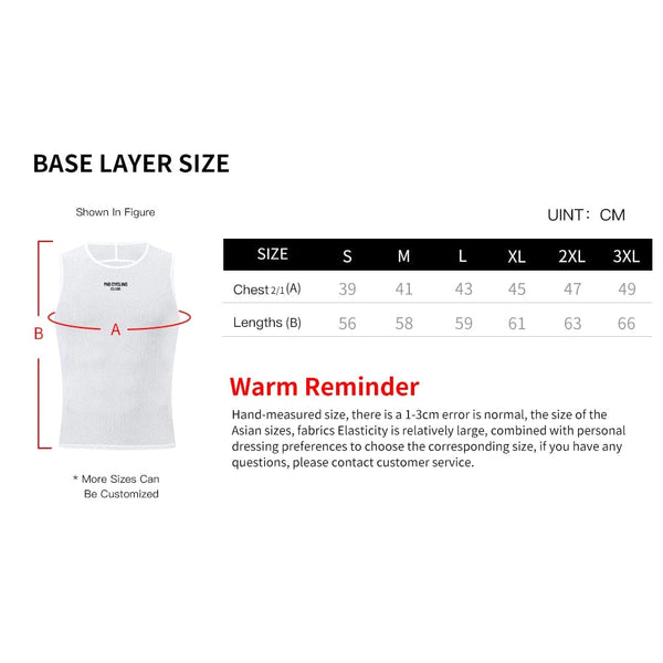 Planet Gates Men's Women Cycling Base Layer MTB Road Cycling Mesh Vest Underwear MTB Road Bike Vest Breathable Quick-Dry Bicycle Clothing