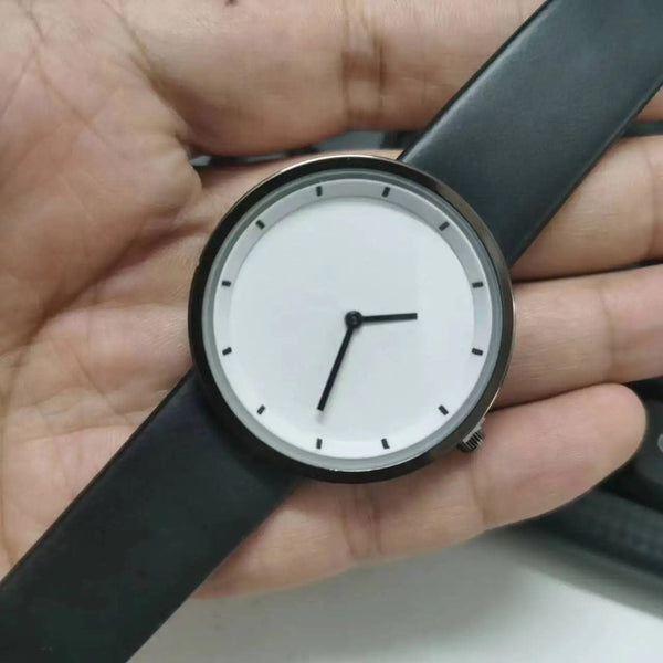 Planet Gates men watch / No / CHINA WOKAI high quality casual men's belt quartz watch classic retro Roman simple style business male student electronic clock