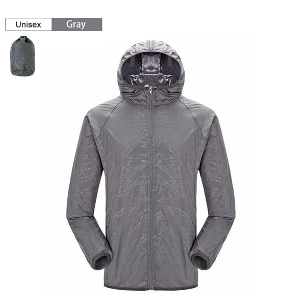 Planet Gates Men Women Hiking Jacket Waterproof Quick Dry Camping Hunting Clothes Sun-Protective Outdoor Sports Coats Anti UV Windbreaker