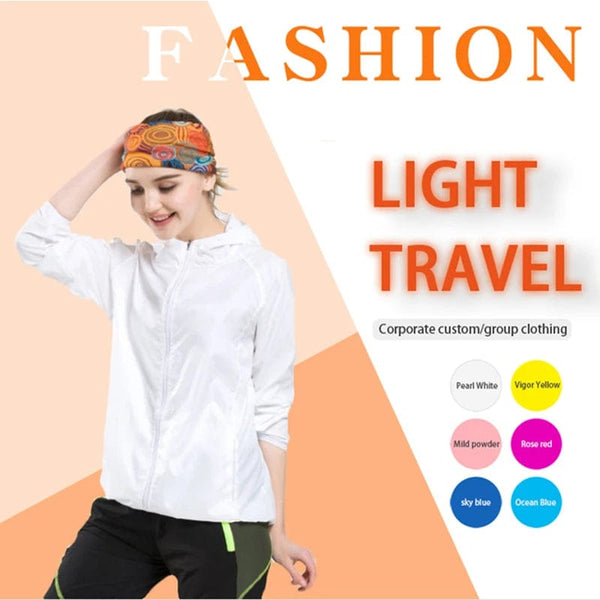 Planet Gates Men Women Hiking Jacket Waterproof Quick Dry Camping Hunting Clothes Sun-Protective Outdoor Sports Coats Anti UV Windbreaker